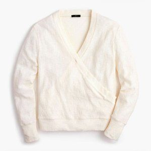 J. Crew Faux Wrap Top